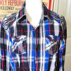 Roar Men's Button Up